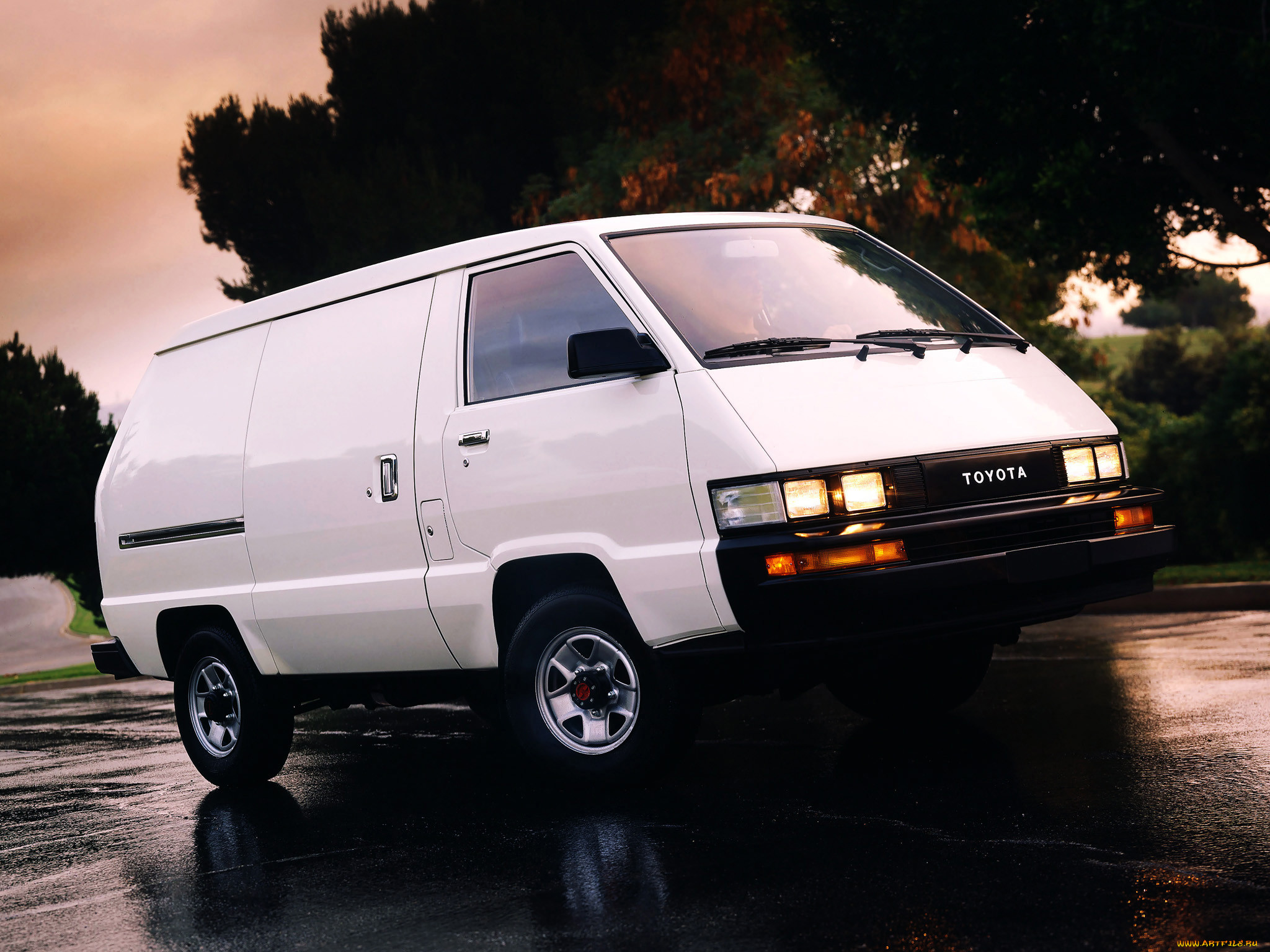 toyota, cargovan, 4wd, , van